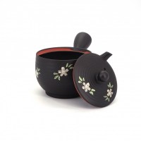 teiera-nera-piccola-kyusu-giapponese-tokoname-in-terra-fiori-di-ciliegio-sakura (1)
